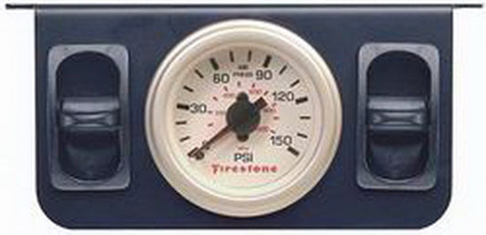 Firestone Air Adjustable Leveling Electric Control Panel w/Dual Gauge 0-150psi - White (WR17602260)