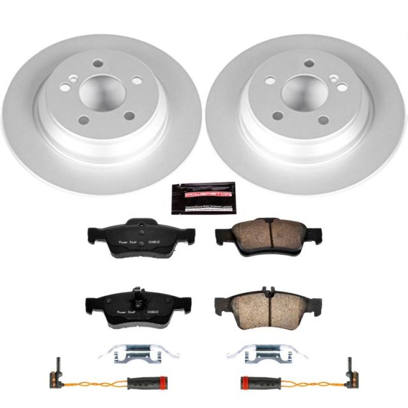 Power Stop 2006 Mercedes-Benz S350 Rear Z23 Evolution Sport Coated Brake Kit