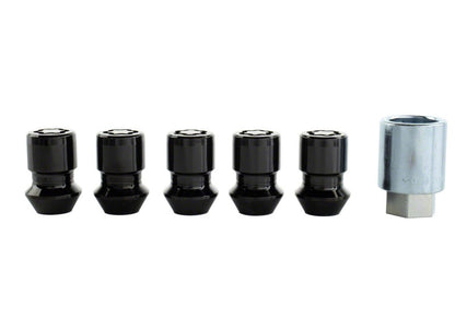 Ford Racing M12X1.5 Black Security Lug Nut - Set of 5