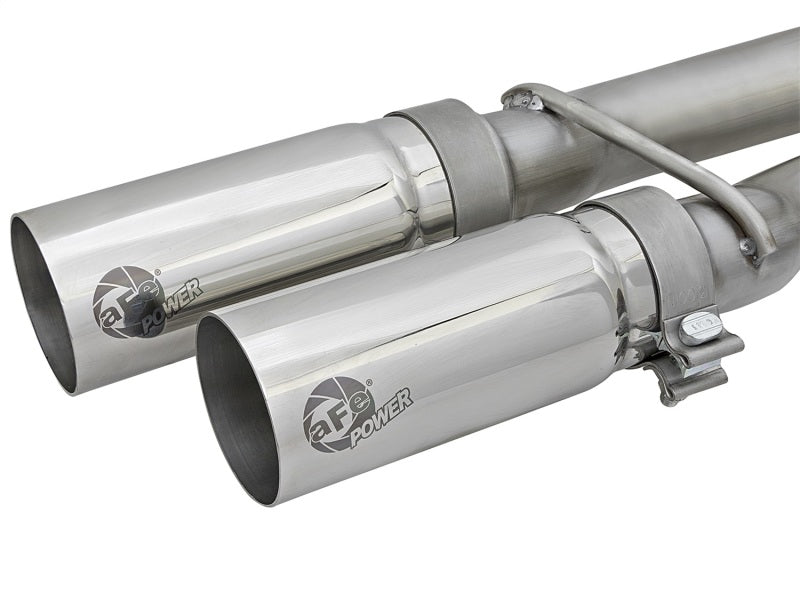 aFe Rebel Series 3in SS Cat-Back Exhaust System w/ Polished Tip 04-15 Nissan Titan V8 5.6L