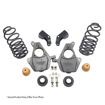 Belltech LOWERING KIT 14 Silverado/Sierra All Cab 2WD 1in or 2in Front/2in or 3in Rear w/o Shock