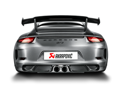 Akrapovic 14-17 Porsche 911 GT3 (991) Rear Carbon Fiber Diffuser - Matte