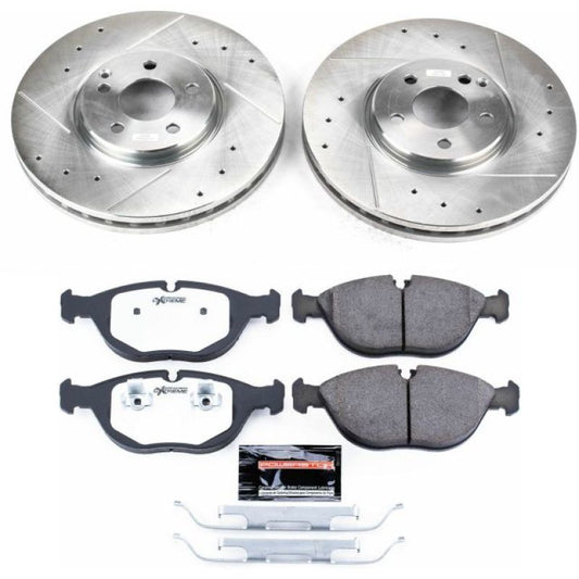 Power Stop 03-06 Mercedes-Benz S430 Front Z26 Street Warrior Brake Kit