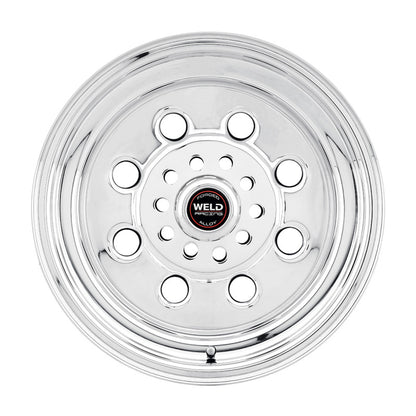 Weld Draglite 15x12 / 5x4.5 & 5x4.75 BP / 6.5in. BS Polished Wheel - Non-Beadlock