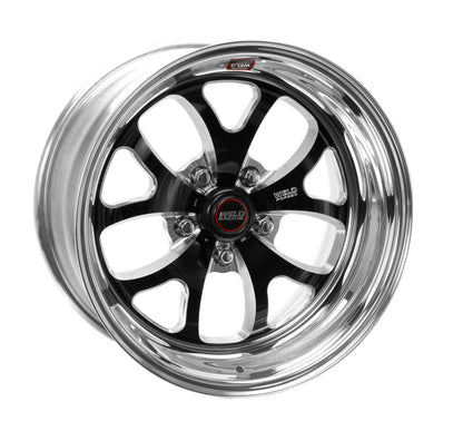 Weld S76 17x10.5 / 5x4.75 BP / 7.8in. BS Black Wheel (Medium Pad) - Non-Beadlock