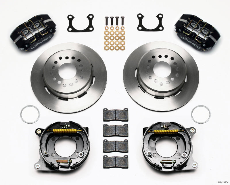 Wilwood Dynapro Dust-Boot P/S Park Brake Kit Big Ford 2.36in Offset