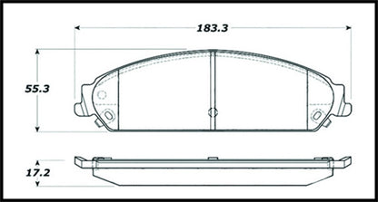 StopTech Street Brake Pads