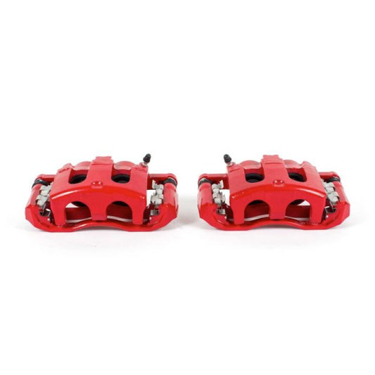 Power Stop 06-10 Ford Explorer Front Red Calipers w/Brackets - Pair