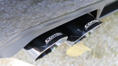 Corsa 11-14 Dodge Charger SXT 2.5in Sport Cat-Back Dual Rear Exit w/ Twin 3.0in Polished Tip