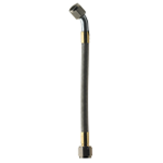 Fragola -8AN Hose Assembly Straight x 45 Degree Alum Nut 60in