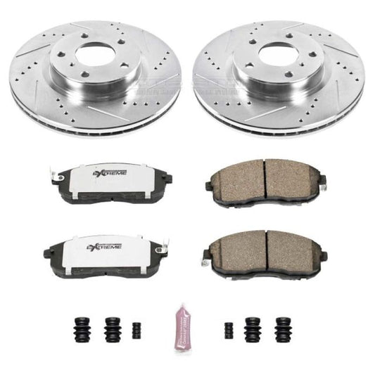 Power Stop 03-05 Infiniti G35 Front Z26 Street Warrior Brake Kit