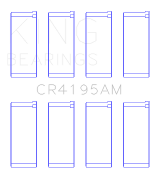 King Engine Bearings 95-02 Chrysler L4 2.0L/122 (Size +0.5) Rob Bearing Set