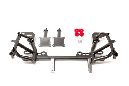 BMR 93-02 F-Body K-Member w/ Low Mount Turbo LS1 Motor Mounts and Pinto Mounts - Black Hammertone