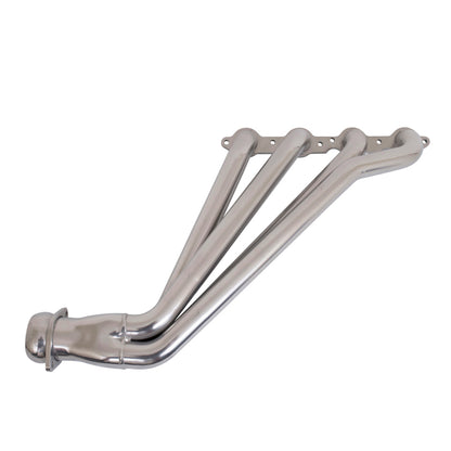 BBK 10-15 Camaro LS3 L99 Long Tube Exhaust Headers With Converters - 1-3/4 Silver Ceramic