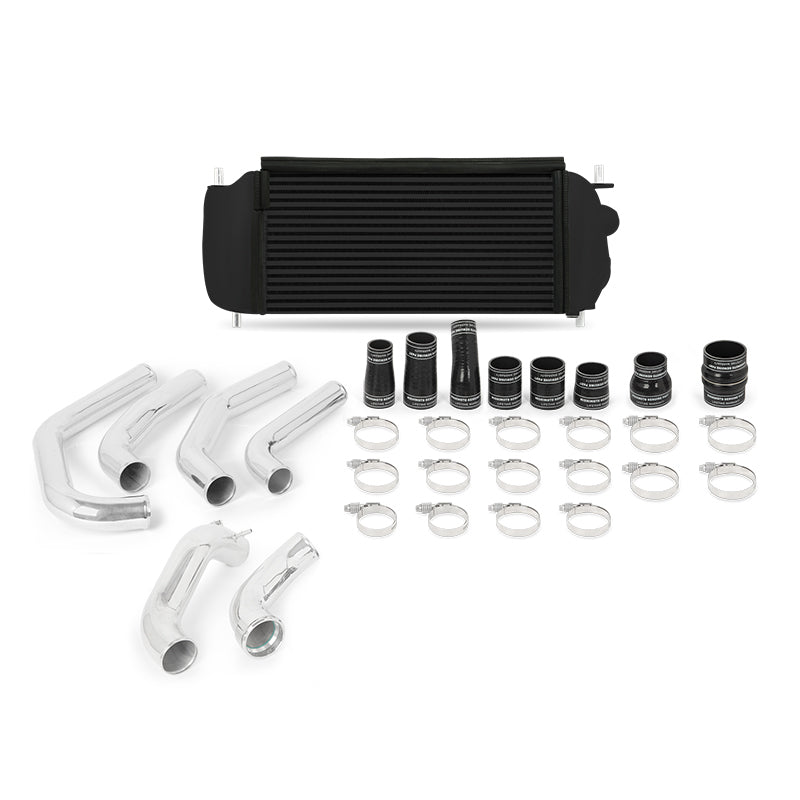 Mishimoto 15-17 Ford F-150 EcoBoost 2.7L Black Performance Intercooler Kit w/ Polished Pipes