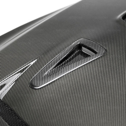 Seibon 09-12 Nissan GTR R35 DV-Style Carbon Fiber Hood