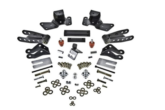 Belltech SHACKLE AND HANGER KIT 97-00 C2500/3500 non dually 4inch