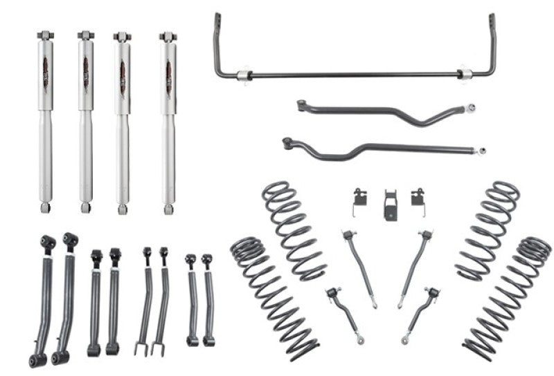 Belltech 18-19 Wrangler Rubicon JL 4dr 4in Trail Performance Lift Kit w/ Rear Sway Bar