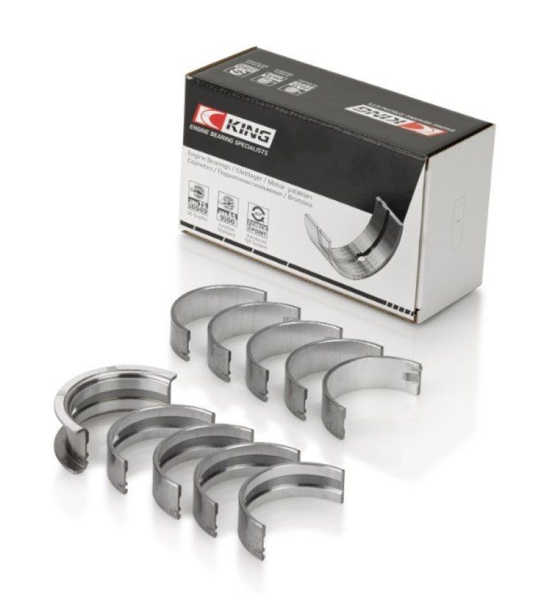King Engine Bearings gm 496ci/8.1L 16v (Size STD) Performance Main Bearing Set