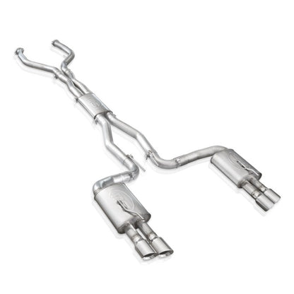 Stainless Works 2008-09 Pontiac G8 GT 3in Catback System X-Pipe Turbo Chambered Muffler 3.5in Tips
