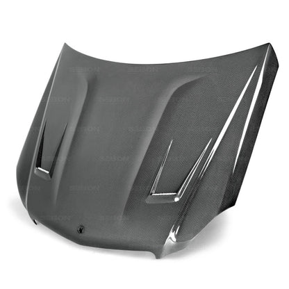 Seibon 12-14 Mercedes C-Class GT Style Carbon Fiber Hood