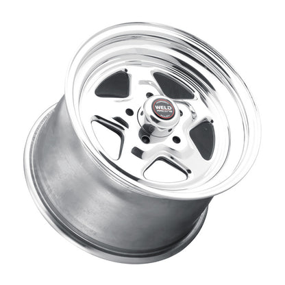 Weld ProStar 15x14 / 5x4.75 BP / 5.5in. BS Polished Wheel - Non-Beadlock