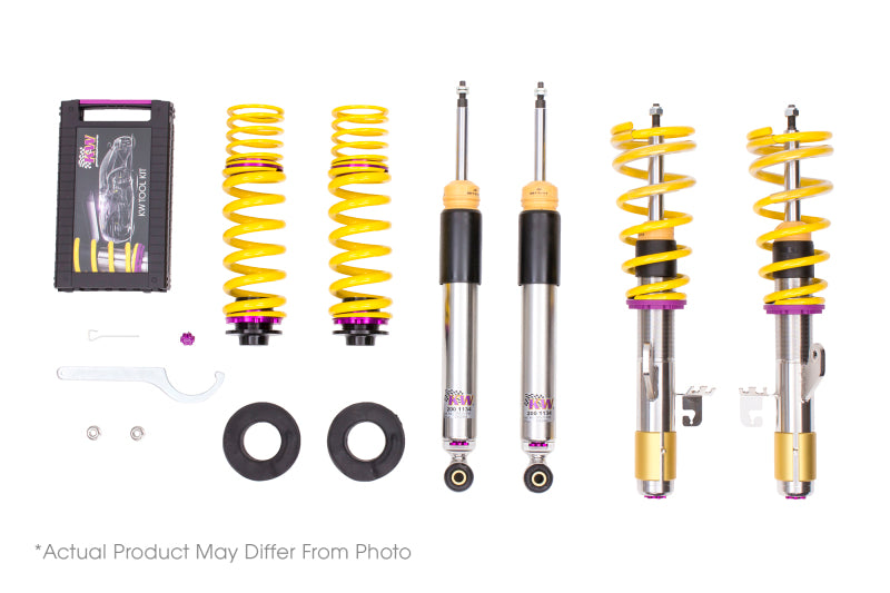 KW Coilover Kit V3 Audi A4 S4 (8K/B8) w/o electronic dampening control Avant Quattro All
