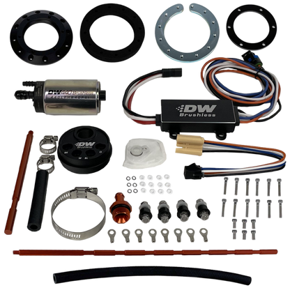 DeatschWerks Universal In-Tank Pump Mount w/ DW440 Brushless 415lph Fuel Pump & Controller