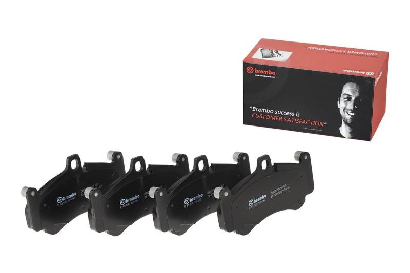 Brembo 09-11 Hyundai Genesis Front Premium NAO Ceramic OE Equivalent Pad