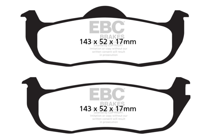 EBC 04-05 Infiniti QX56 5.6 Ultimax2 Rear Brake Pads