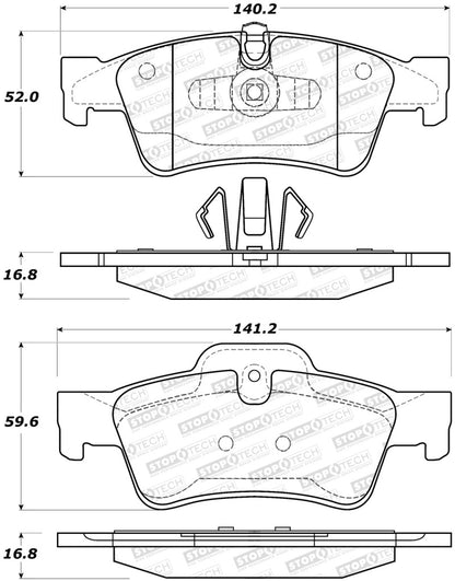 StopTech Street Brake Pads