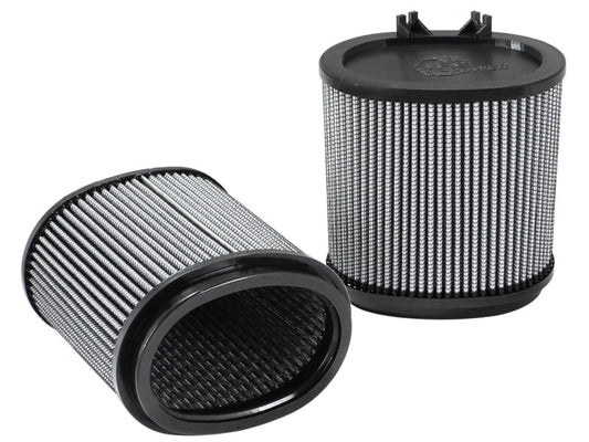 aFe MagnumFLOW OE Replacement Pro DRY S Air Filters 09-12 Porsche 911 (977.2) H6 3.6L/3.8L