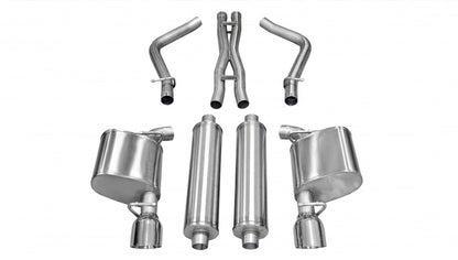 Corsa 2011-2014 Chrysler 300 R/T 5.7L V8 Polished Xtreme Cat-Back Exhaust