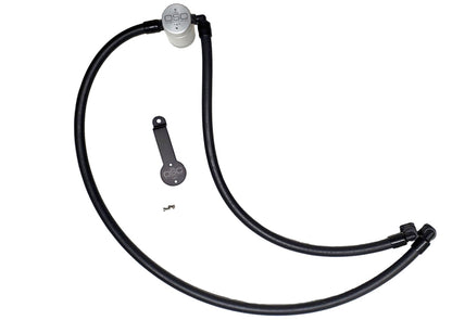 J&amp;L 20-25 Jeep Wrangler 2.0L Driver Side Oil Separator 3.0 - Clear Anodized