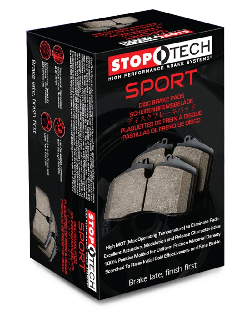 StopTech Sport Performance 97-02 Honda Accord Rear Brake Pads