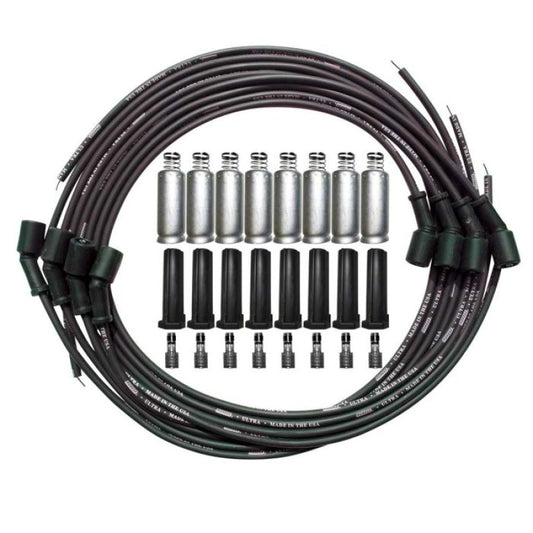 Moroso Universal GM LS Unsleeved Ultra Spark Plug Wire Set - Black