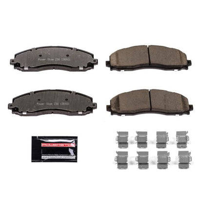 Power Stop 13-19 Ford F-250 Super Duty Rear Z36 Truck & Tow Brake Pads w/Hardware