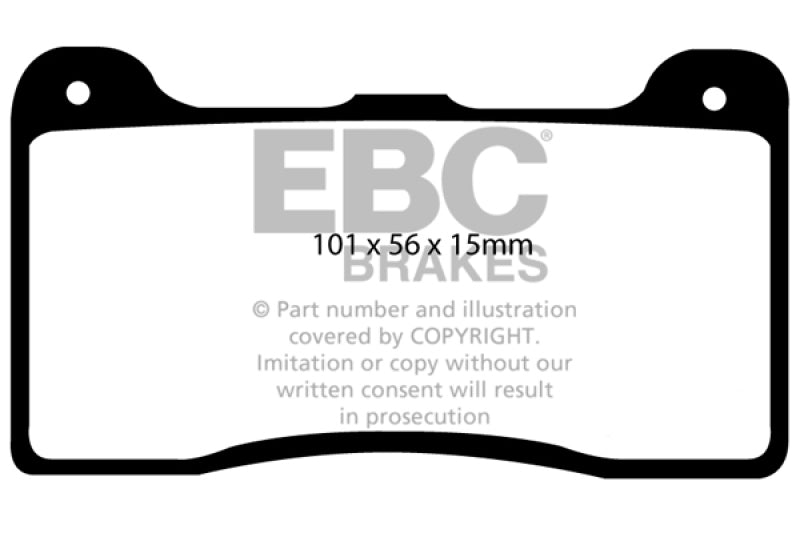 EBC Brakes Bluestuff Street and Track Day Brake Pads