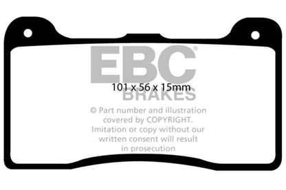 EBC Brakes Bluestuff Street and Track Day Brake Pads