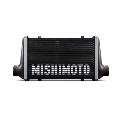 Mishimoto Universal Carbon Fiber Intercooler - Matte Tanks - 450mm Silver Core - S-Flow - GR V-Band