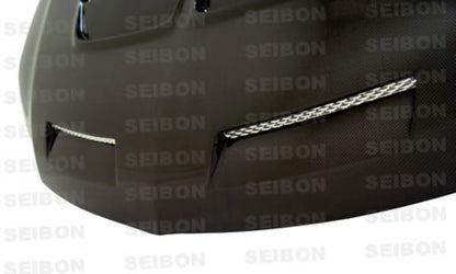 Seibon 03-07 Mitsubishi Evo 8 & 9 TSII Carbon Fiber Hood