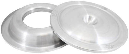 K&N 16in Spun Aluminum Top & Bottom Plate