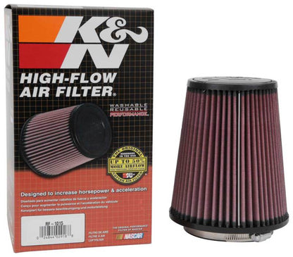 K&N 6 inch OD-Base 4 1/2 inch OD-Top 7 Inch H Round Tapered Universal Air Filter