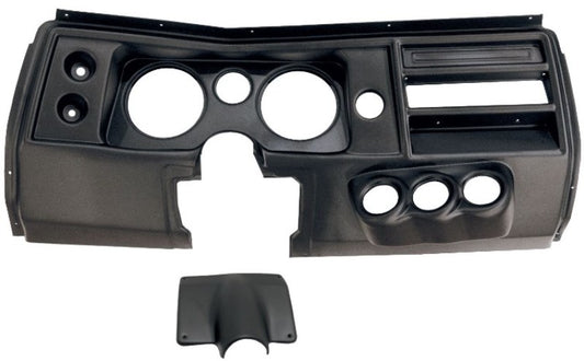 Autometer 1968 Chevrolet Chevelle No Vent Direct Fit Gauge Panel 5in x2 / 2-1/16in x4