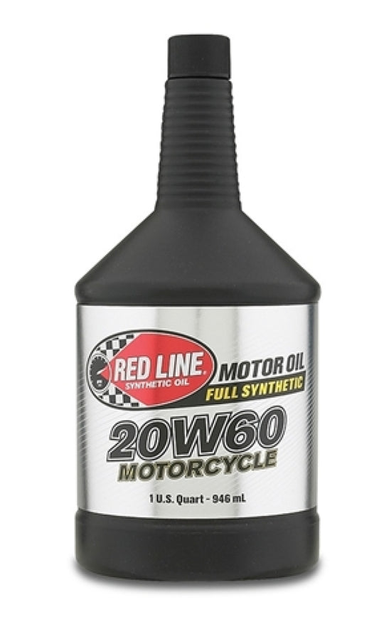 Red Line 20W60 Motorcycle Oil - Quart