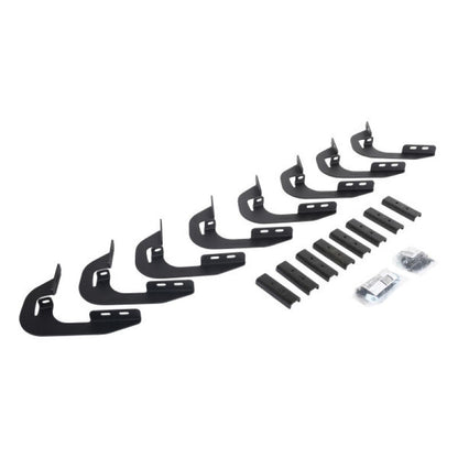 Go Rhino 14-18 GMC Sierra 1500 DC 4DR Mounting Brackets (V-Series V3/RB10 Slim/RB20 Slim) - Tex. Blk