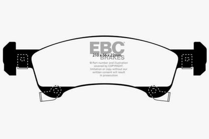 EBC 02-06 Ford Expedition 4.6 4WD Extra Duty Front Brake Pads