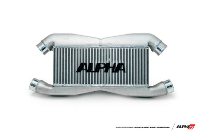 AMS Performance 2009+ Nissan GT-R R35 Replacement Alpha Front Mount Intercooler for IC Piping w/Logo