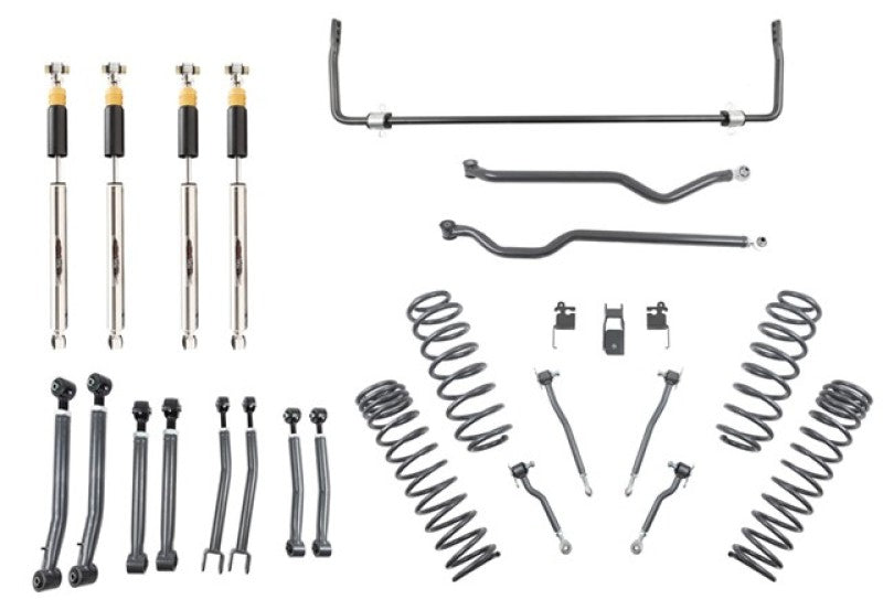 Belltech 07-17 Wrangler Rubicon Unlimited JK 4dr 4in. Lift Lift Kit