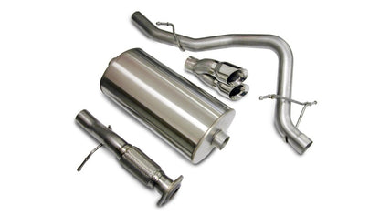 Corsa 2007-2008 Chevrolet Tahoe 5.3L V8 Polished Sport Cat-Back Exhaust